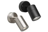 Adjustable Stainless Steel Wall Spotlight – IP44 Waterproof