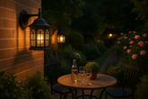 Outdoor Wall Mounted Light – Vintage Garden Lantern – Outside Sconce Lighting Lamp