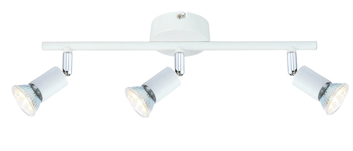 3-Way Modern White Ceiling Spotlight