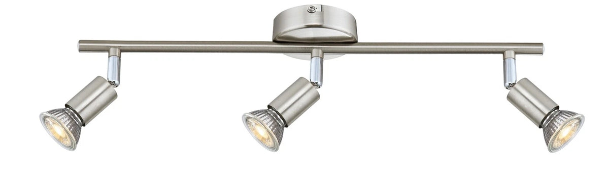 3-Way Modern Satin Ceiling Spotlight
