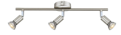 3-Way Modern Satin Ceiling Spotlight 3-Way Modern Satin Ceiling Spotlight