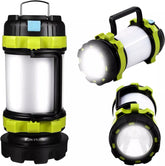 Hand holding portable LED torch