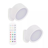 2x rotatable wall lamps with RGB lights UK