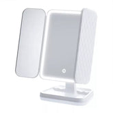 52-LED touch screen makeup mirror light with adjustable brightness.