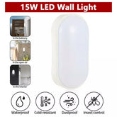 Modern LED wall lamp oval waterproof UK