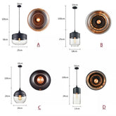 Traditional glass ceiling hanging lamp UK