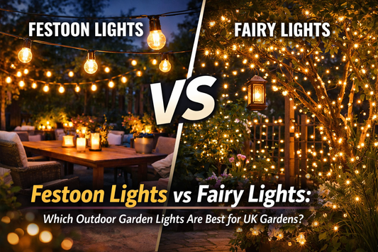 Festoon Lights vs Fairy Lights
