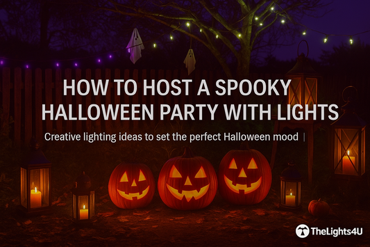 How to Host a Spooky Halloween Party with Lights
