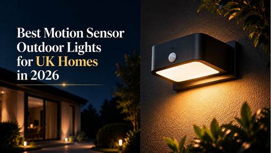Best Motion Sensor Outdoor Lights for UK Homes in 2026
