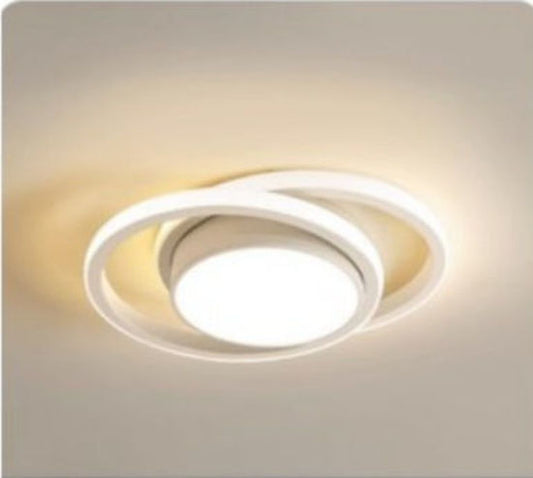 Modern Ceiling Light, 32W LED Ceiling Fixture 2350lm, Warm White 3000K, Round Ceiling Lamp for Bedroom Hallway Balcony Corridor