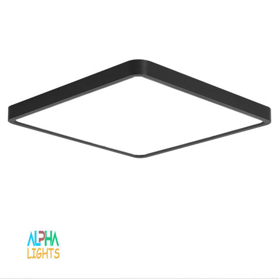 LED Square Ceiling Light, 36W Flat Ceiling Lights, Modern Flush Ceiling Lamp for Hallway and More