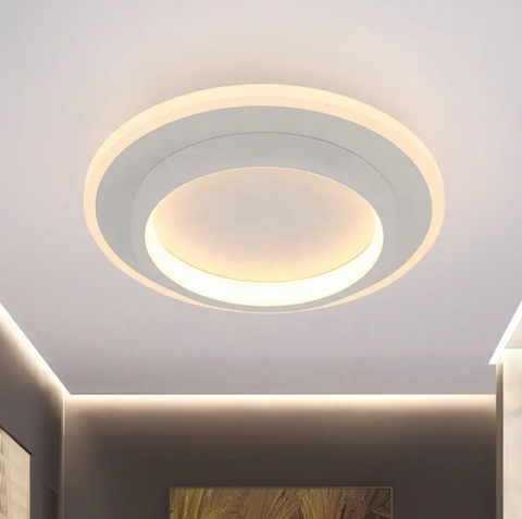 Minimalist LED ceiling lamp round design


