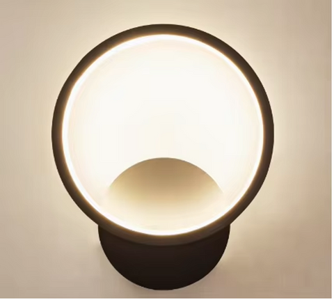 Modern LED wall lights with a minimalist design, ideal for bedrooms and living rooms.