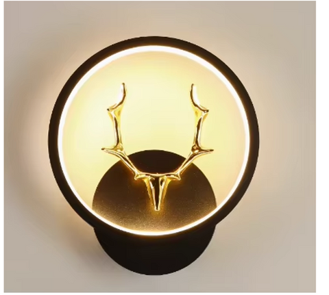 Modern LED wall lights with a minimalist design, ideal for bedrooms and living rooms.