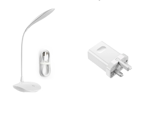 Energy-efficient LED technology of the desk lamp.

