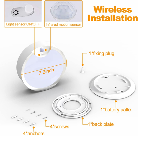 Buy Modern LED PIR Motion Sensor Ceiling Light in UK - Shop Now!