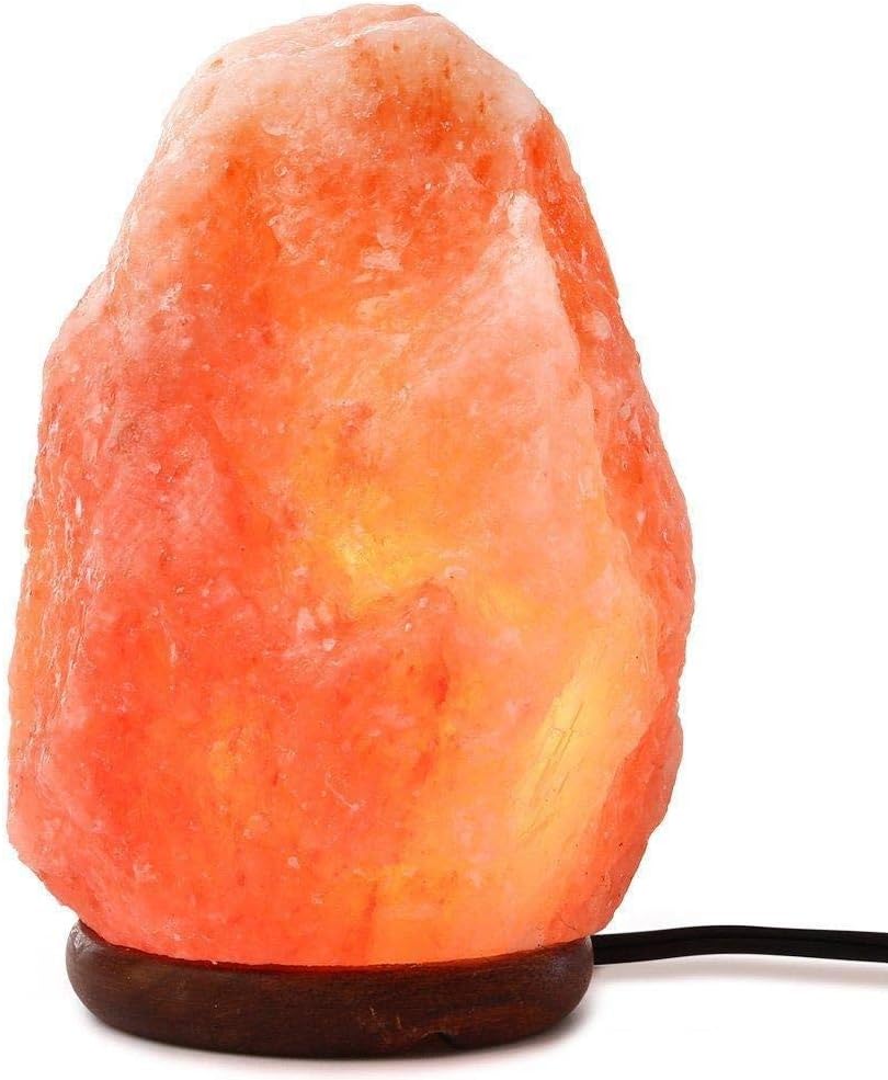 Premium 2-3 KG Himalayan Crystal Rock Salt Lamp Handcrafted 100% Original Foothills of the Himalayas Complete Electric Fitting Included - thelights4u.com