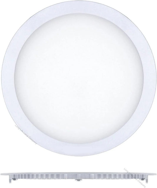 24W LED Round Recessed Ceiling Panel Light in UK – Shop Now!