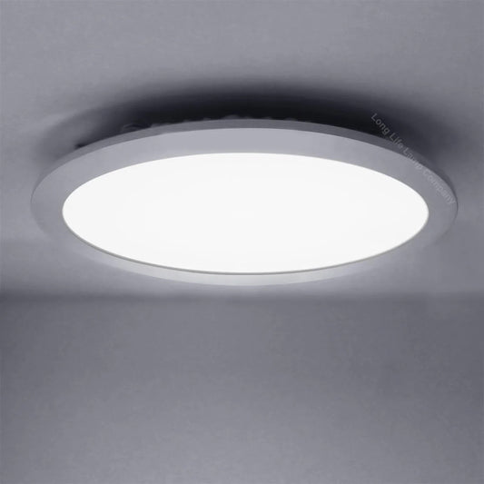 24w LED Round Recessed Ceiling Panel Down Light Flat Ultra Slim Lamp Cool White 7000K Super Bright 300mm x 300mm
