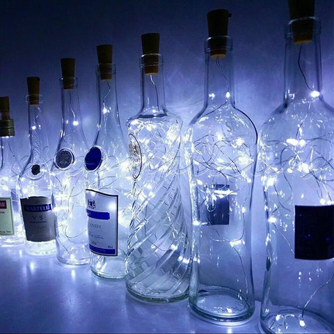 Wine Bottle Cork Fairy String Lights – 20 LEDs – UK