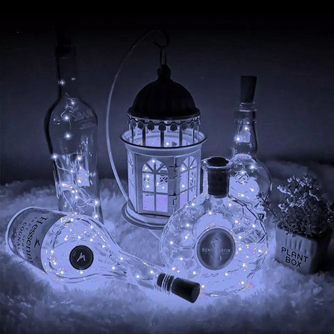 Wine Bottle Cork Fairy String Lights – 20 LEDs – UK
