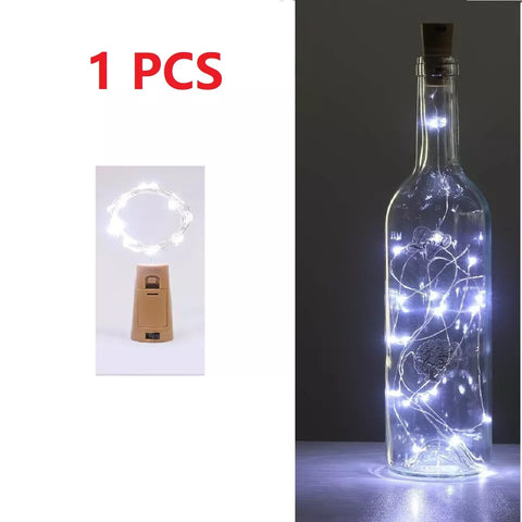 Wine Bottle Cork Fairy String Lights – 20 LEDs – UK