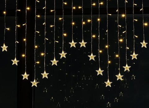 Bright snowflake fairy lights for UK homes


