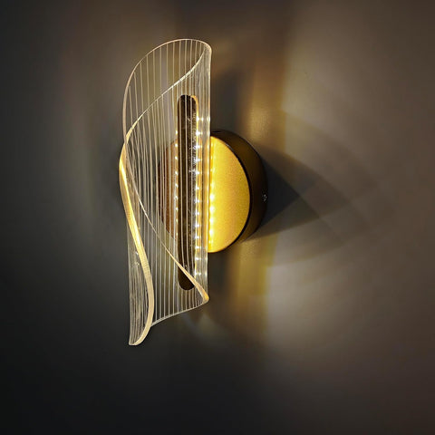 Neutral white LED wall light providing balanced brightness in a stylish indoor space