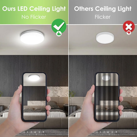 Buy Modern 18W LED Flush Ceiling Lights in UK - Shop Now!