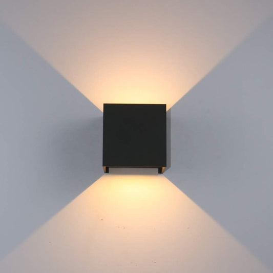 12W Waterproof LED Wall Light Up/Down Modern Sconce Outdoor/Indoor Lamp IP65 NEW