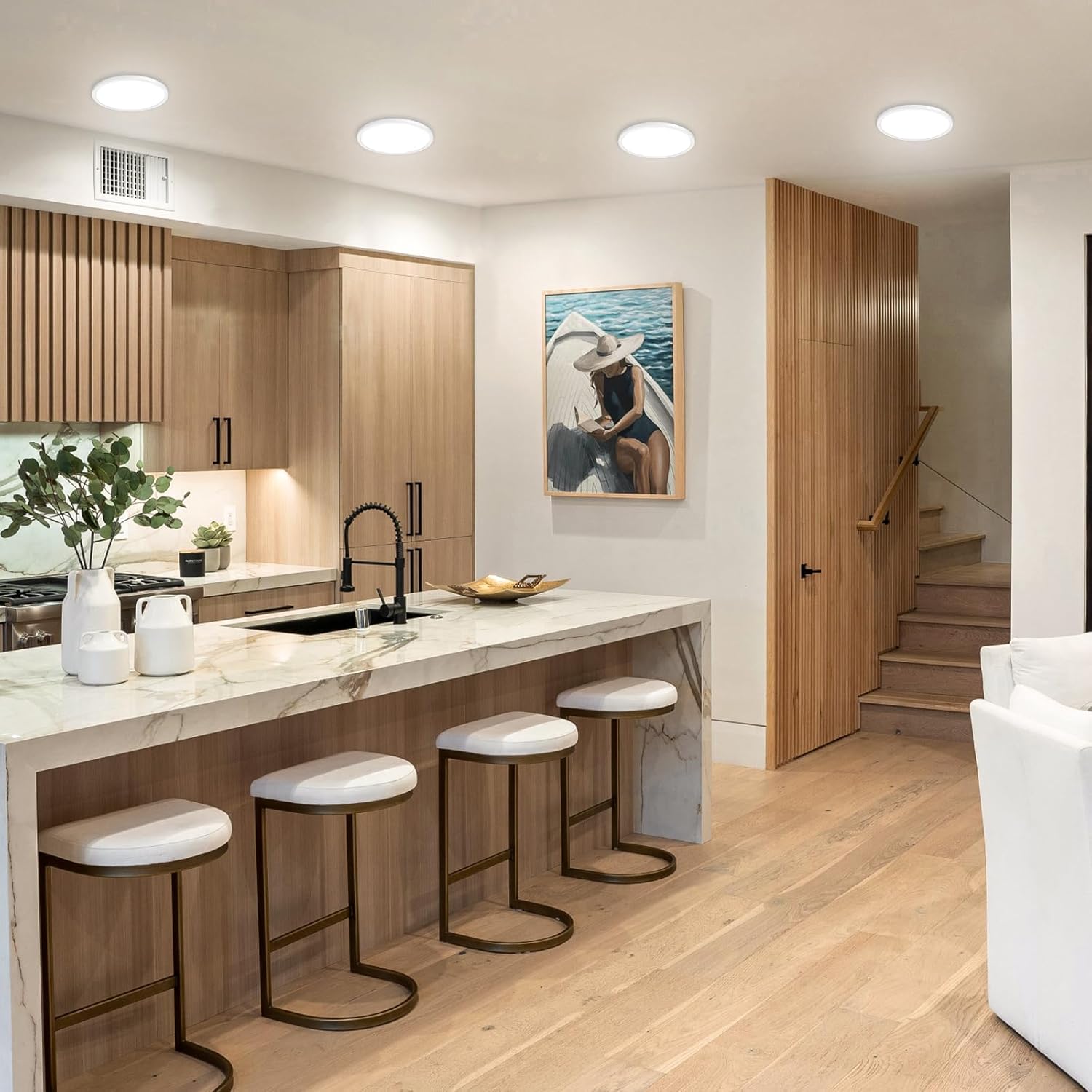Modern 15W LED Ceiling Light for Living Rooms and Kitchens


