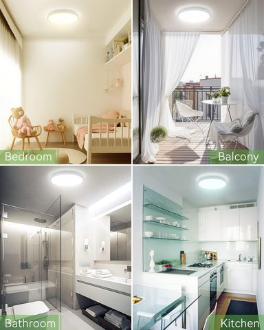 Easy-to-Install 15W Ultra-Thin Ceiling Light


