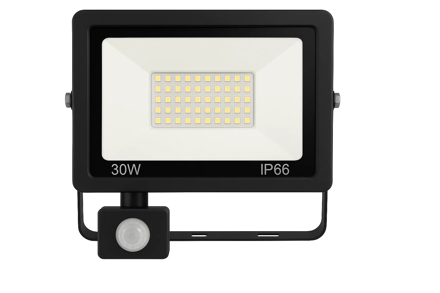 30W LED PIR Floodlight with Remote Control – 6500K Cold White