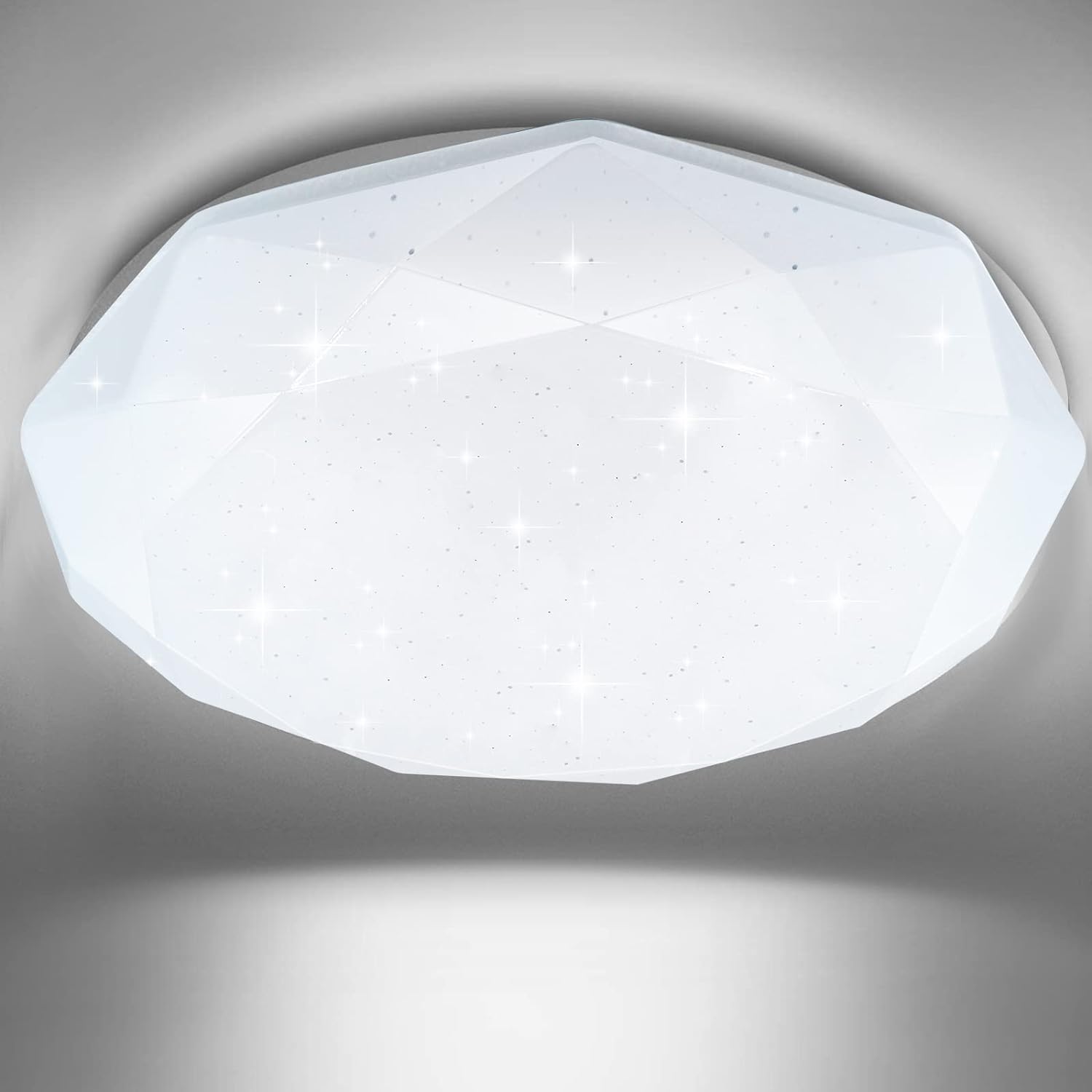 18W LED Ceiling Lights, 83W Equivalent, 3240LM, 6000K Cool White Daylight, LED Ceiling Light for Kitchen, Bedroom, and More