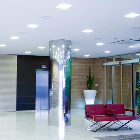 Cool White 6000K LED Downlight UK Installation

