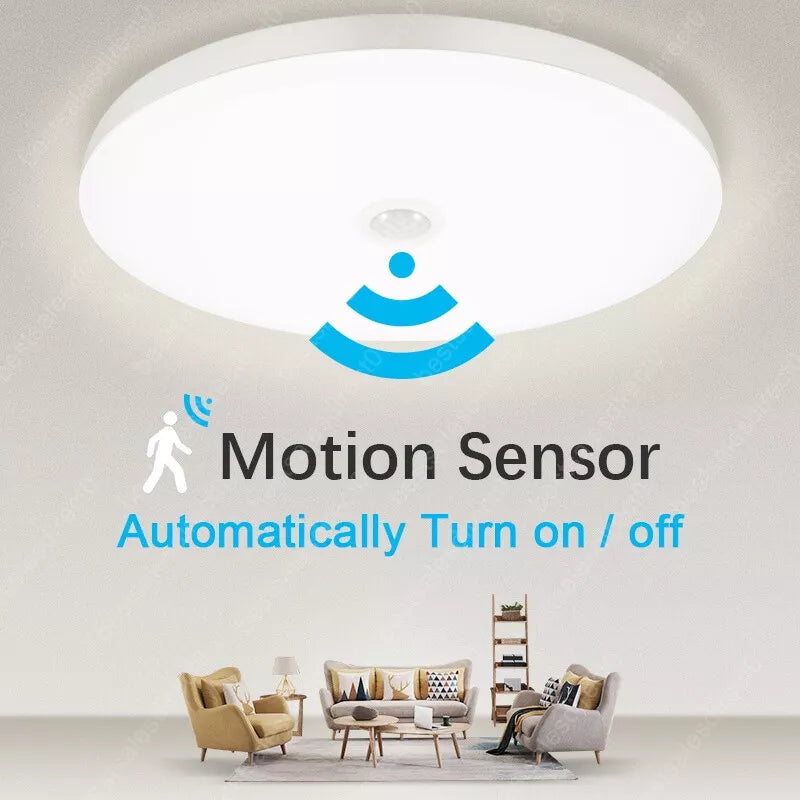 Cool white LED ceiling light 6000K


