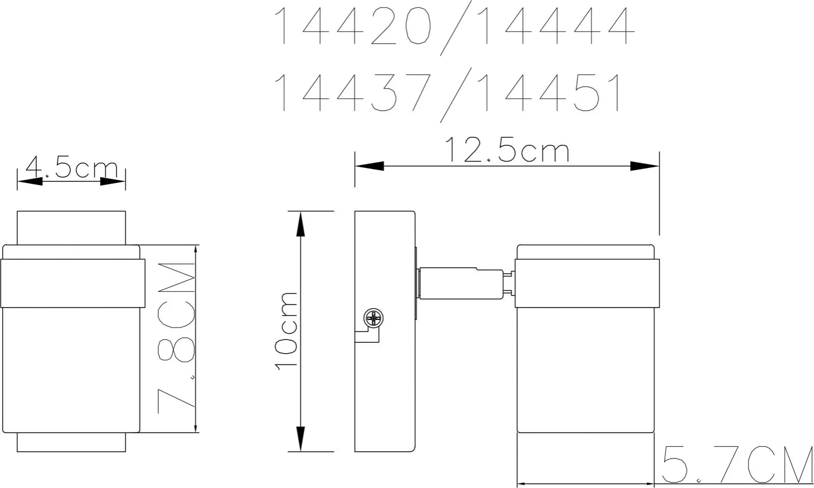 UK Kitchen Ceiling Light with GU10 Fittings

