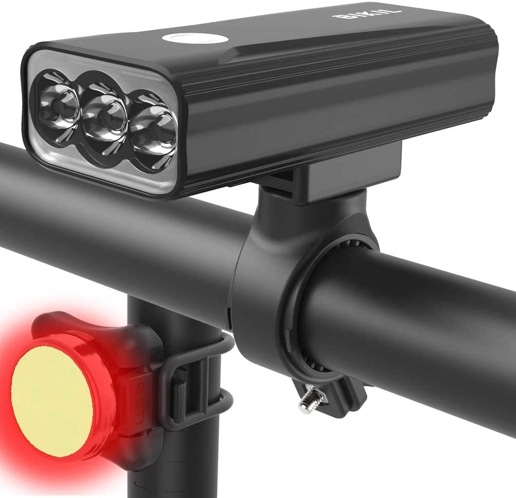 Bike Lights - Front & Back, USB C Rechargeable, Super Bright