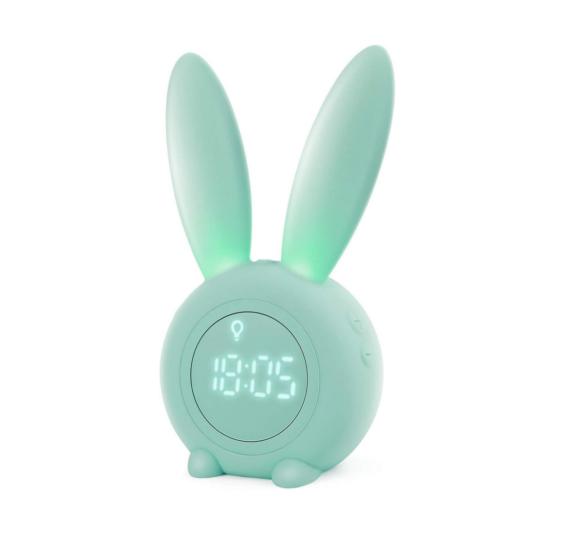 Kids Alarm Clock, Girls and Boys Alarm Clock Digital for Bedroom, Rabbit Alarm Clock, LED Wake Up Light Girls Alarm Clock, Bedside Clock