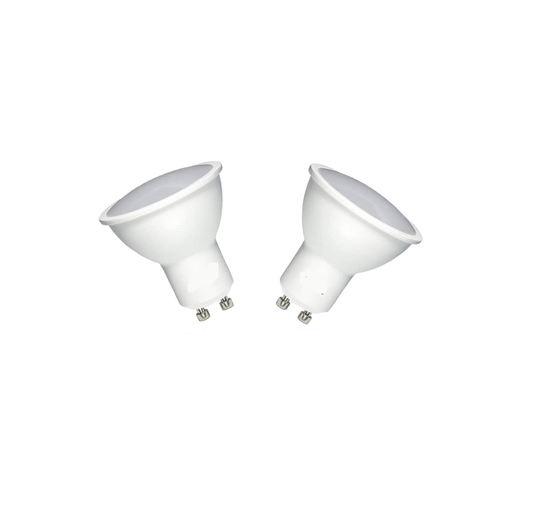 GU10 LED Bulbs Warm White, 3000k, 7W, 37W Halogen Spotlight Bulb Equivalent, Non-dimmable, 350 Lumen, 120° Beam Angle, LED Bulbs Pack of 2