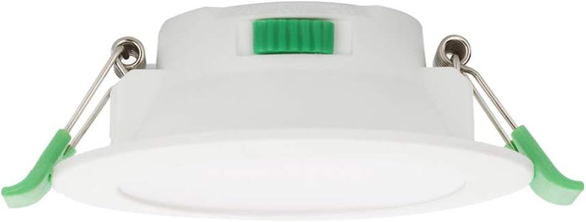 SQ25R LED Recessed Ceiling Lights for Bathroom Kitchen Living Room, White, 6 Pack