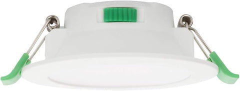 SQ25R LED Recessed Ceiling Lights for Bathroom Kitchen Living Room, White, 6 Pack