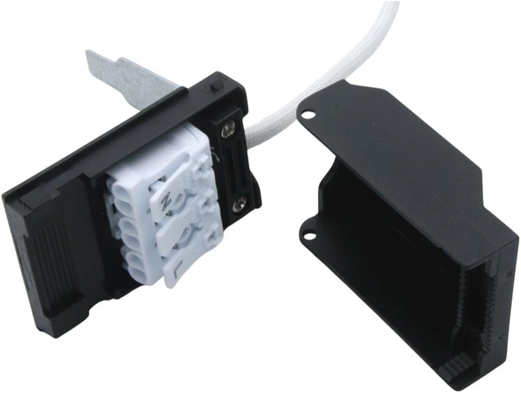 8 Pack - Brushed Chrome IP65 Bathroom & Shower Fire Rated Twist Lock GU10 Recessed Downlight | Air Flow Open Back | 68Mm Cut Out | 240V Class 2 Double Insulated | Push Fit Terminals | Outdoor