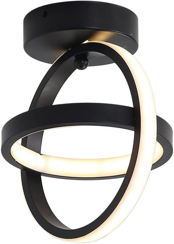 Stylish Black & White Ceiling Lamp for Bedroom, Hallway & Kitchen

