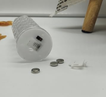 Crystal LED Flameless Candles Set of 6, Diamond-Cut Decorative Glass Candle Holders with Flickering Light for Wedding, Christmas & Holiday Table Décor