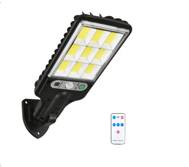 6000W LED Solar Street Wall Light in UK - PIR Motion Sensor Waterproof Security Light Wall, Garden, Street