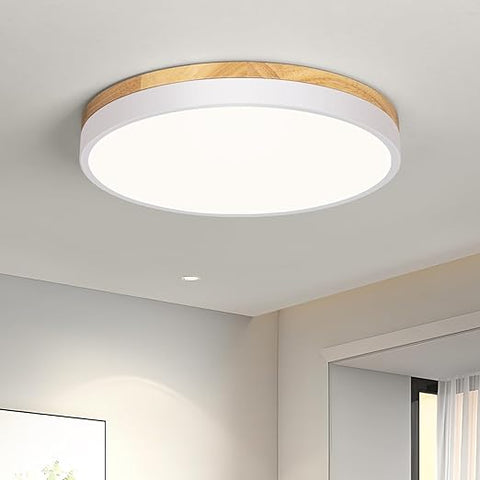 Black flush mount ceiling light for modern interiors


