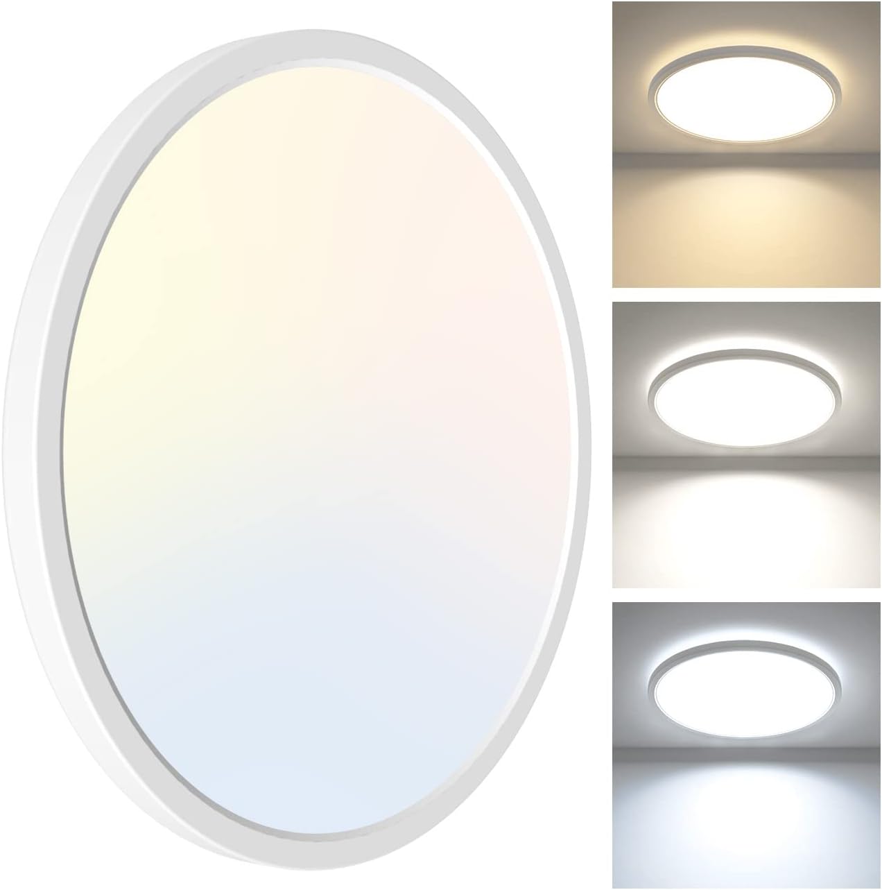 Ultra thin LED ceiling panel 24W

