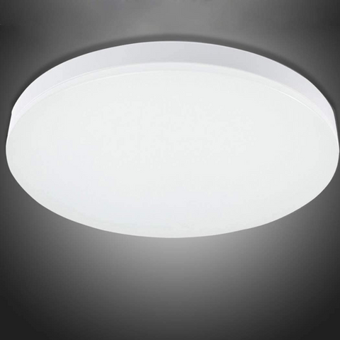 24W Ultra-Thin LED Ceiling Light with Dimmable 2000K Backlight, Warm Night Light & Timer, Modern 12 Inch Round Flush Mount for Bedroom Living Room Kitchen