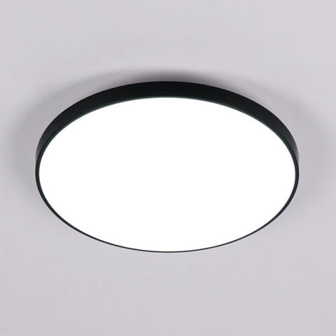 24W Ultra-Thin LED Ceiling Light with Dimmable 2000K Backlight, Warm Night Light & Timer, Modern 12 Inch Round Flush Mount for Bedroom Living Room Kitchen